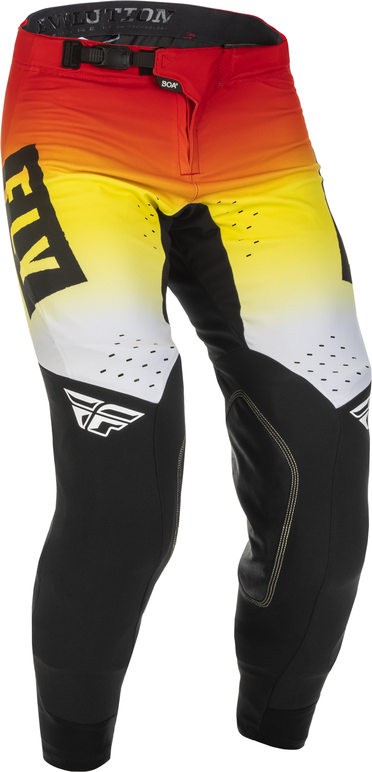 Fly Racing Evolution Dst L.e. Primary Pants Red/yellow/black Sz 38 - Red/Yellow/Black / US 28