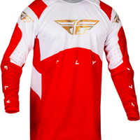 Fly Racing Evolution Dst Le Podium Jersey Red/wht/red Iridium Xl - Red/White/Iridium / 2X-Large