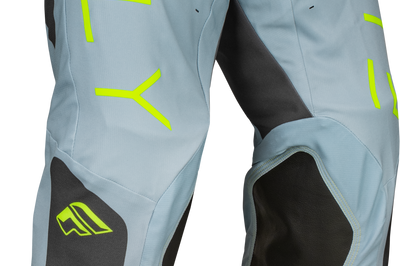 Fly Racing Evolution Dst Pants White/hi-vis Sz 38 - Grey/Charcoal/Neon Green / US 28 - Apparel Collection