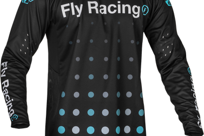 Fly Racing Evolution Dst Se Strobe Jersey Black/electric Blue Xl - Black/Electric / 2X-Large - Apparel Collection