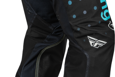 Fly Racing Evolution Dst Se Strobe Pants Blk/electric Blue Sz 38 - Apparel Collection
