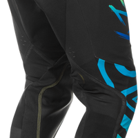 Fly Racing Evolution Dst Zen Pants Black/blue/hi-vis Sz 38 - Black/Blue/Hi-Vis Yellow / US 28
