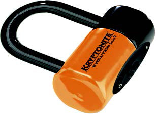Kryptonite Evolution Series 4 Disc Lock Red - Orange - Harddrive Products