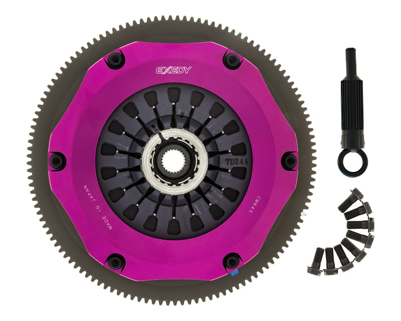 Exedy 04-17 Subaru WRX STI EJ255/EJ257 2.5L Twin-Organic Clutch Kit - Drivetrain
