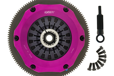 Exedy 04-17 Subaru WRX STI EJ255/EJ257 2.5L Twin-Organic Clutch Kit - Drivetrain
