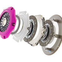 Exedy 04-17 Subaru WRX STI EJ255/EJ257 2.5L Twin-Organic Clutch Kit - Drivetrain