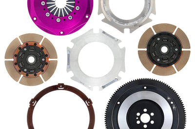 Exedy 1989-1993 Nissan Skyline GTR L6 Hyper Twin Cerametallic Clutch Sprung Center Disc Push Type - Drivetrain