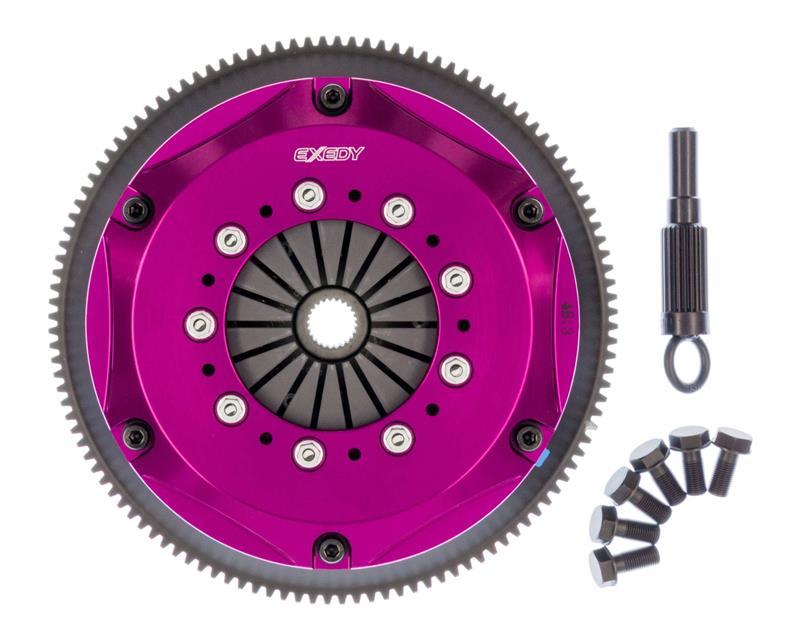 Exedy 1989-1993 Nissan Skyline GTR L6 Hyper Twin Cerametallic Clutch Sprung Center Disc Push Type - Drivetrain
