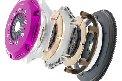 Exedy 1989-1993 Nissan Skyline GTR L6 Hyper Twin Cerametallic Clutch Sprung Center Disc Push Type - Drivetrain