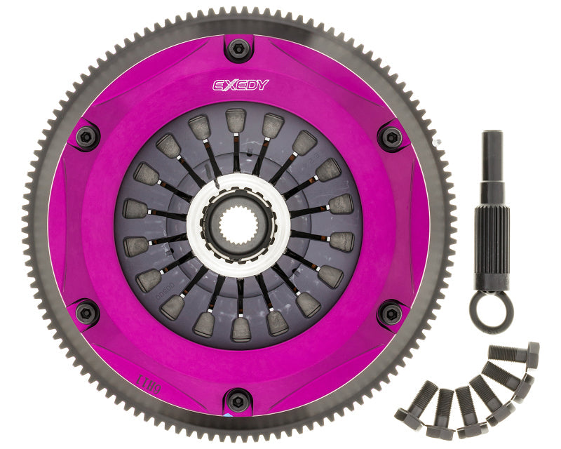 Exedy 1993-1994 Nissan Skyline GTR L6 Hyper Twin Cerametallic Clutch Sprung Center Disc Pull Type - Drivetrain