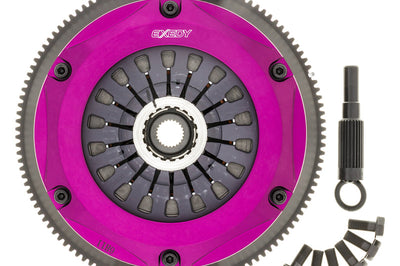 Exedy 1993-1994 Nissan Skyline GTR L6 Hyper Twin Cerametallic Clutch Sprung Center Disc Pull Type - Drivetrain
