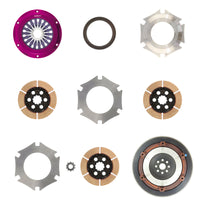 Exedy 2004-2014 Subaru Impreza WRX STI H4 Hyper Triple Cerametallic Clutch Rigid Disc Pull Type - Drivetrain
