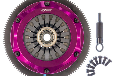 Exedy 2004-2014 Subaru Impreza WRX STI H4 Hyper Triple Cerametallic Clutch Rigid Disc Pull Type - Drivetrain