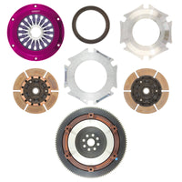 Exedy 2004-2014 Subaru Impreza WRX STI H4 Hyper Twin Cerametallic Clutch Sprung Disc Pull Type - Drivetrain