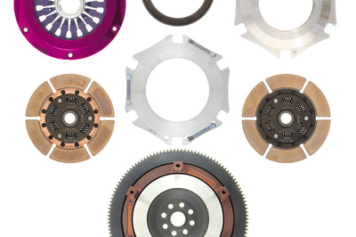 Exedy 2004-2014 Subaru Impreza WRX STI H4 Hyper Twin Cerametallic Clutch Sprung Disc Pull Type - Drivetrain