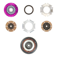 Exedy 2004-2014 Subaru Impreza WRX STI H4 Hyper Twin Cerametallic Clutch Sprung Center Disc Pull - Drivetrain