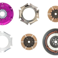 Exedy 2006-2006 Saab 9-2X Aero H4 Hyper Twin Cerametallic Clutch Sprung Center Disc Push Type Cover - Drivetrain