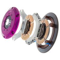 Exedy 2006-2006 Saab 9-2X Aero H4 Hyper Twin Cerametallic Clutch Sprung Center Disc Push Type Cover - Drivetrain