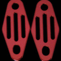 Modquad Exhaust Hanger (straight Lines Polished) - Atv Performance Products