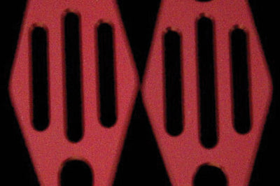 Modquad Exhaust Hanger (straight Lines Polished) - Atv Performance Products