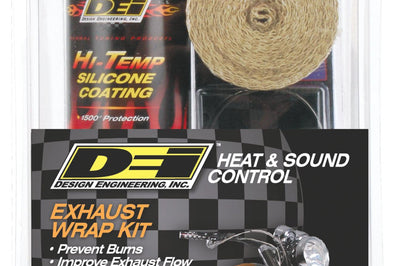 Dei Exhaust Pipe Wrap Kit Tan W/white Coating - Harddrive Products