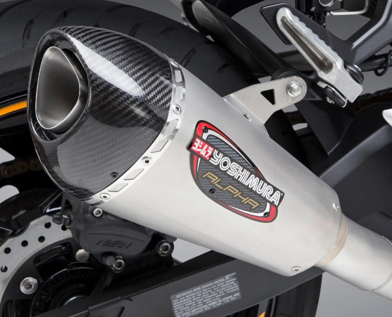 Yoshimura Exhaust Race Alpha-t Full-sys Ss-ss-cf - Street Collection