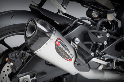 Yoshimura Exhaust Race Alpha-t Slip-on Ss-ss-cf Works - Street Collection