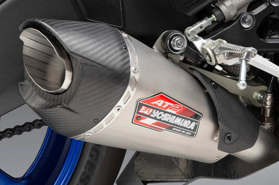 Yoshimura Exhaust Race At2 Works Full-sys Ss-ss-cf - Street Collection