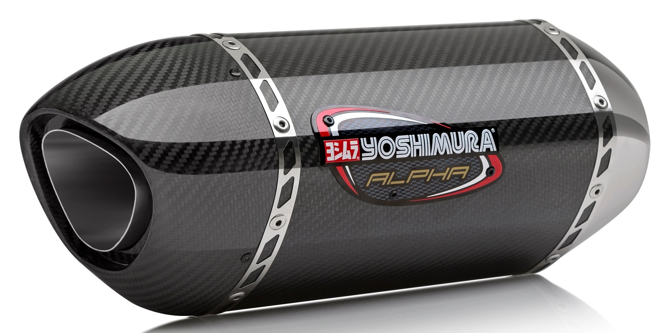 Yoshimura Exhaust Signature Alpha Slip-on Ss-cf-cf - Street Collection