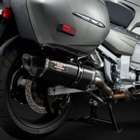 Yoshimura Exhaust Signature R-77 Slip-on Ss-cf-cf Dual - Street Collection