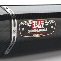 Yoshimura Exhaust Signature R-77 Slip-on Ss-cf-cf Dual - Street Collection