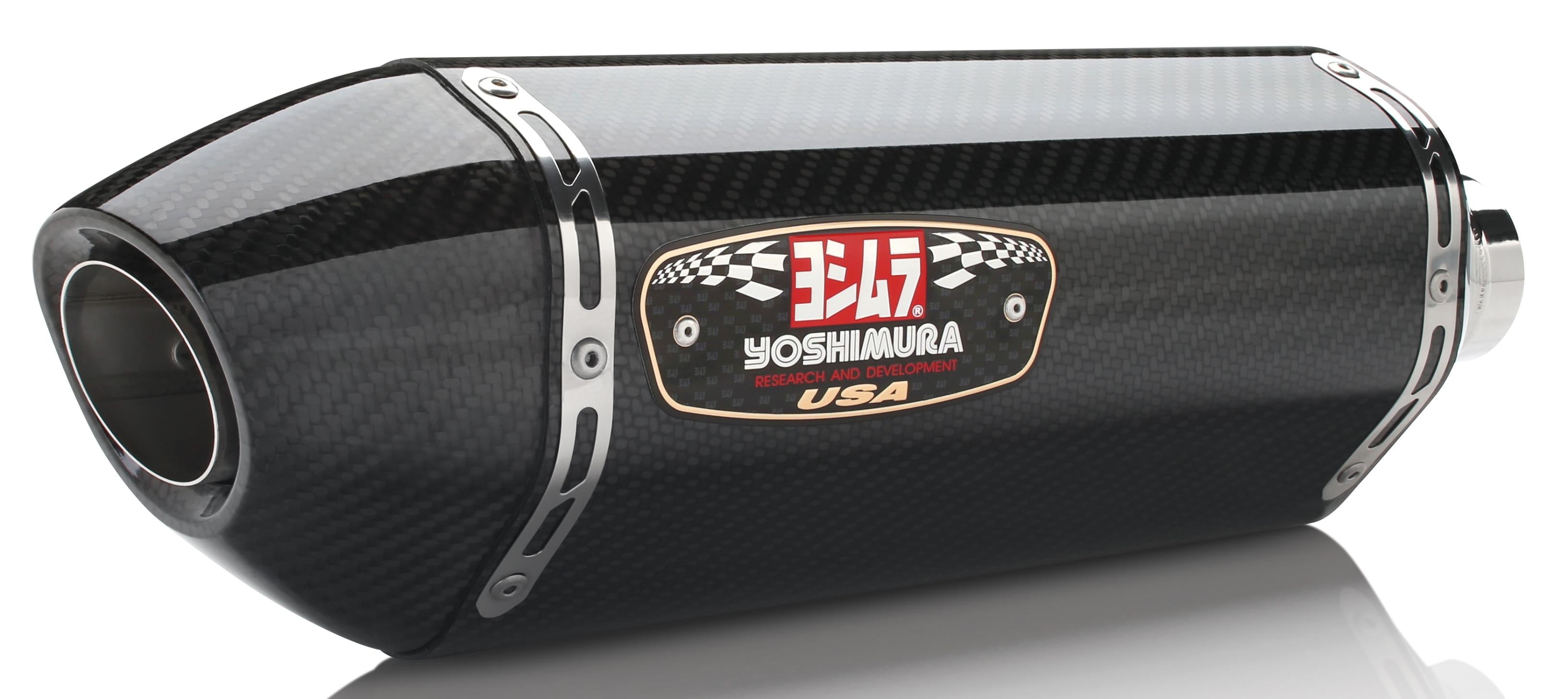 Yoshimura Exhaust Signature R-77 Slip-on Ss-cf-cf - Street Collection