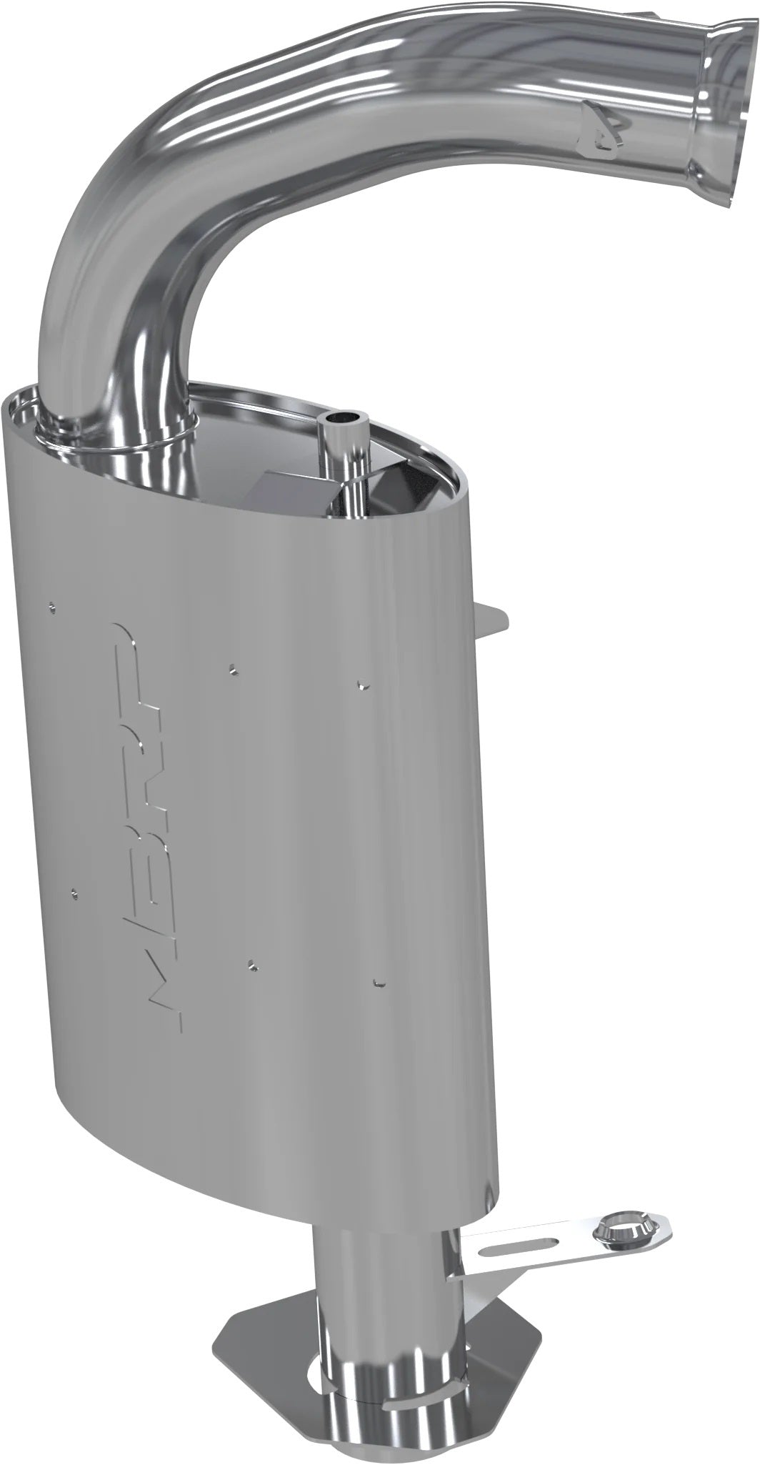 Mbrp Exhaust Silencer Quiet S-d - Snowmobile Collection