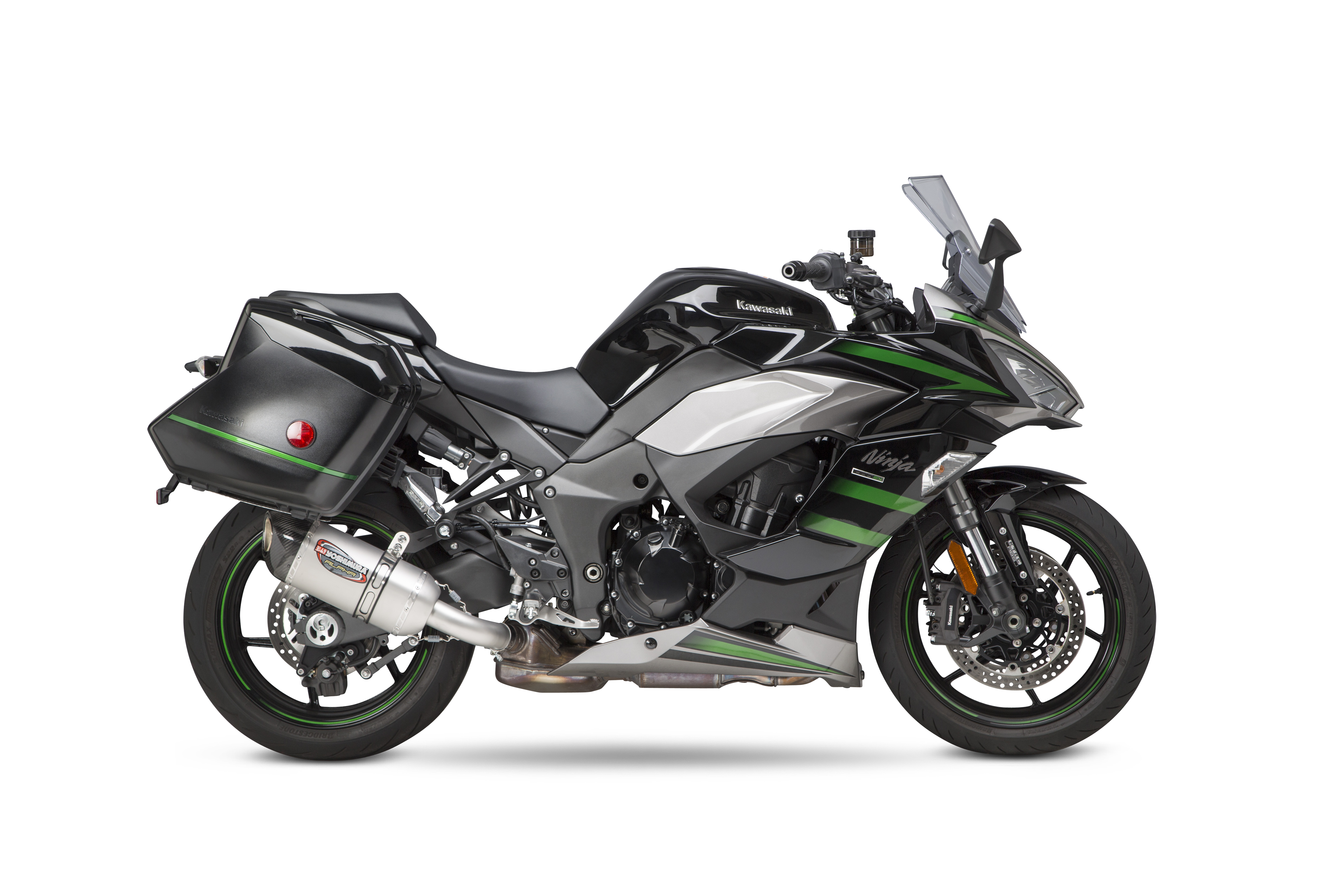 YOSHIMURA Exhaust Street Alpha Slip On Ss/Ss Kaw