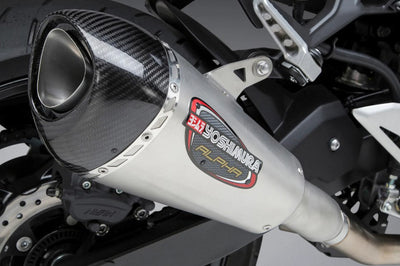 Yoshimura Exhaust Street Alpha-t Slip-on Ss-ss-cf Works - Collection