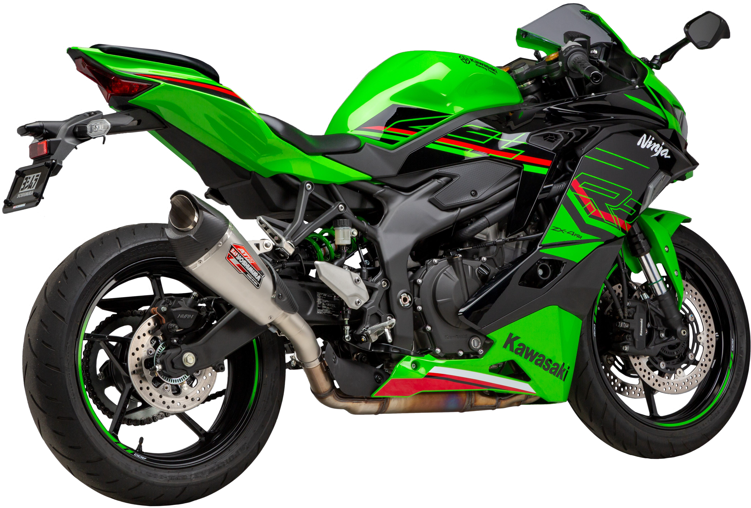 Yoshimura Exhaust Street At2 Ss-ss-cf Kaw - Collection