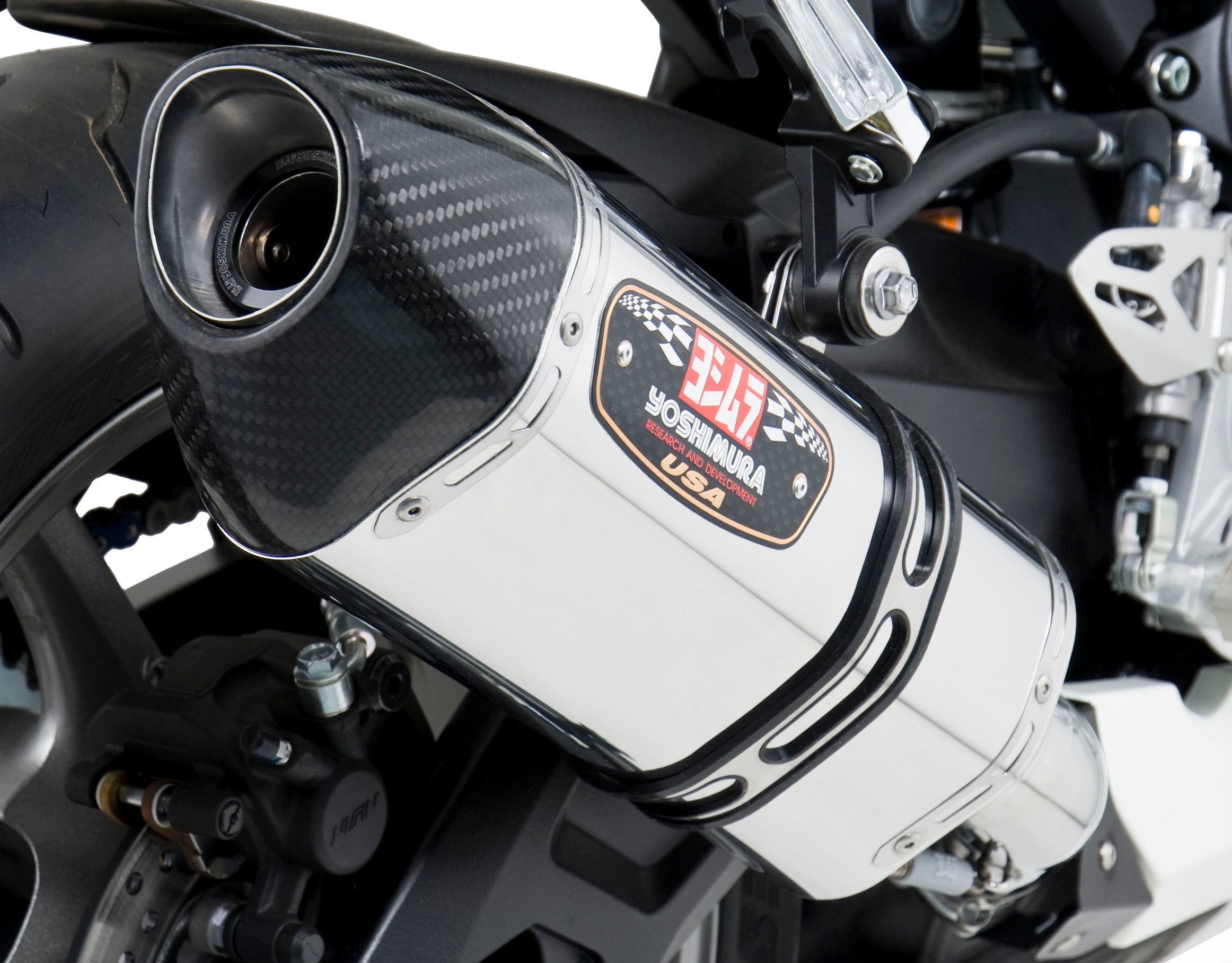 Yoshimura Exhaust Street R-77 Slip-on Ss-ss-cf - Collection