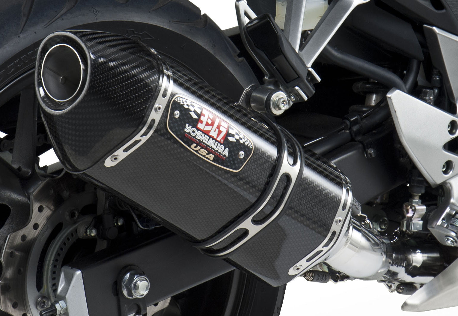 Yoshimura Exhaust Street R-77 Slip-on Ss-cf-cf - Collection