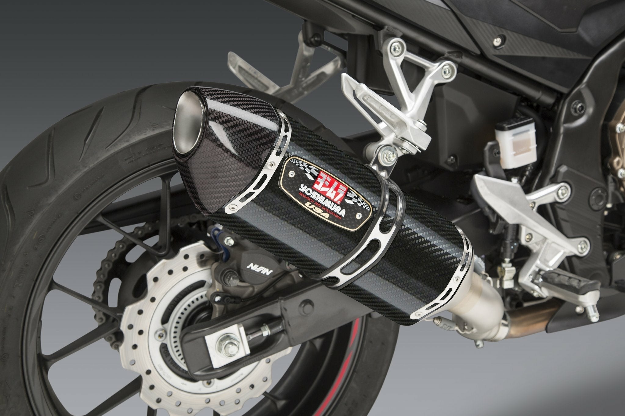 Yoshimura Exhaust Street R-77 Slip-on Ss-cf-cf Works - Collection