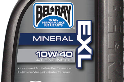 Bel-ray Exl Mineral 4t Engine Oil 10w-40 1l - Harddrive Products