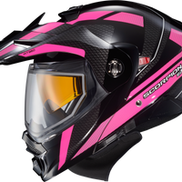 SCORPION EXO Exo At960 Cold Weather Helmet Hicks Pink 3x (Dual Pane) - Helmets
