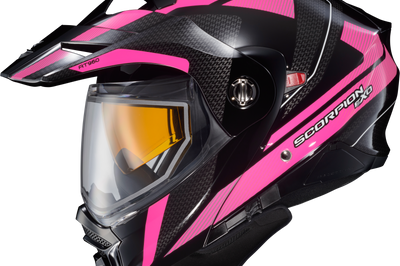 SCORPION EXO Exo At960 Cold Weather Helmet Hicks Pink Sm (Dual Pane) - Helmets