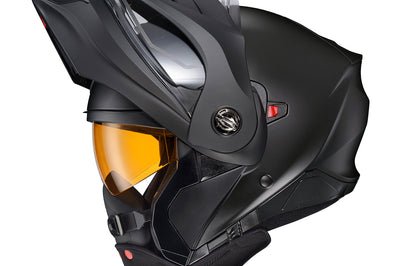 SCORPION EXO Exo At960 Cold Weather Helmet Matte Black 2x (Dual Pane) - Helmets