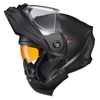 SCORPION EXO Exo At960 Cold Weather Helmet Matte Black Lg (Electric) - Helmets