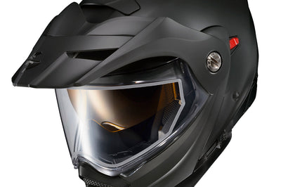 SCORPION EXO Exo At960 Cold Weather Helmet Matte Black Lg (Electric) - Helmets