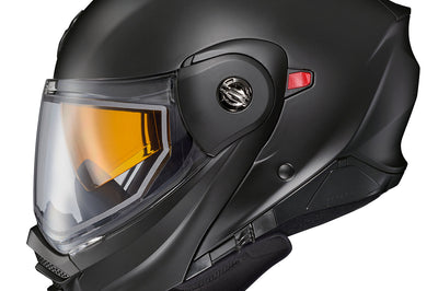 SCORPION EXO Exo At960 Cold Weather Helmet Matte Black Xs (Dual Pane) - Helmets