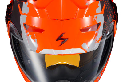 Scorpion Exo Exo-at960 Cold Weather Helmet Topographic Sand/grn Xl Electr