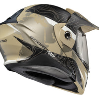 SCORPION EXO Exo At960 Modular Helmet Topographic Sand/Black Sm - Helmets