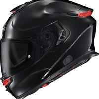 Scorpion Exo Exo-eclipse Full Face Helmet Lunar Red/white/black Xl - Matte Black / 2X-Large