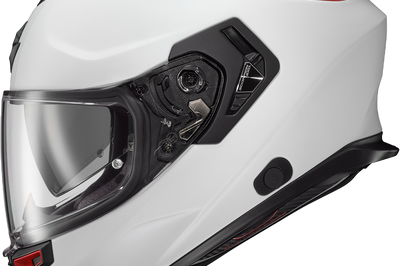 Scorpion Exo Exo-eclipse Full Face Helmet Lunar Red/white/black Xl